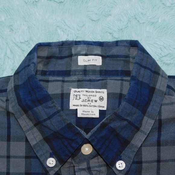 J Crew Plaid Slim Fit Button up Shirt - Picture 2 of 6